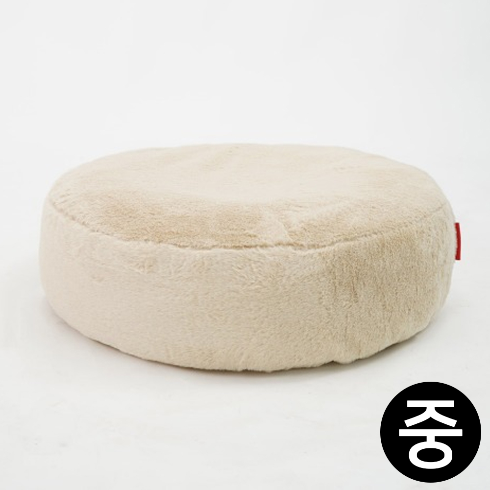 레드퍼피 강아지쿠션 포로라 쿠션 (아이보리) (중형)