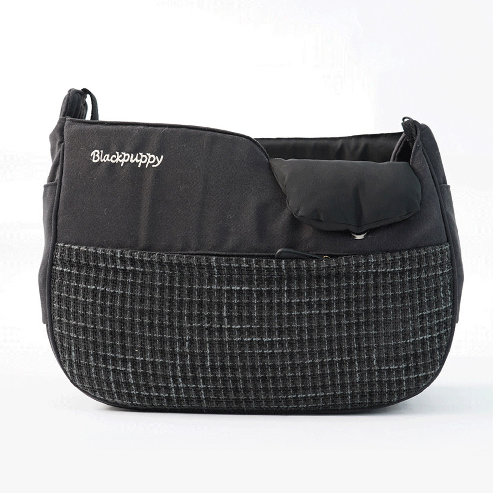 레드퍼피 강아지이동가방 헤이븐 슬링백 (다크그레이)