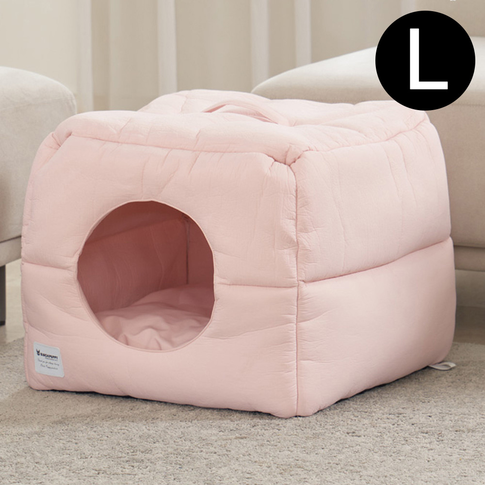 레드퍼피 강아지하우스 마시멜로우 하우스 (스트로핑크) (L)