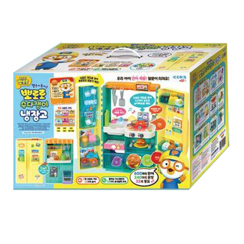 아이코닉스 주방놀이 뽀로로 수다쟁이 냉장고 (092455)