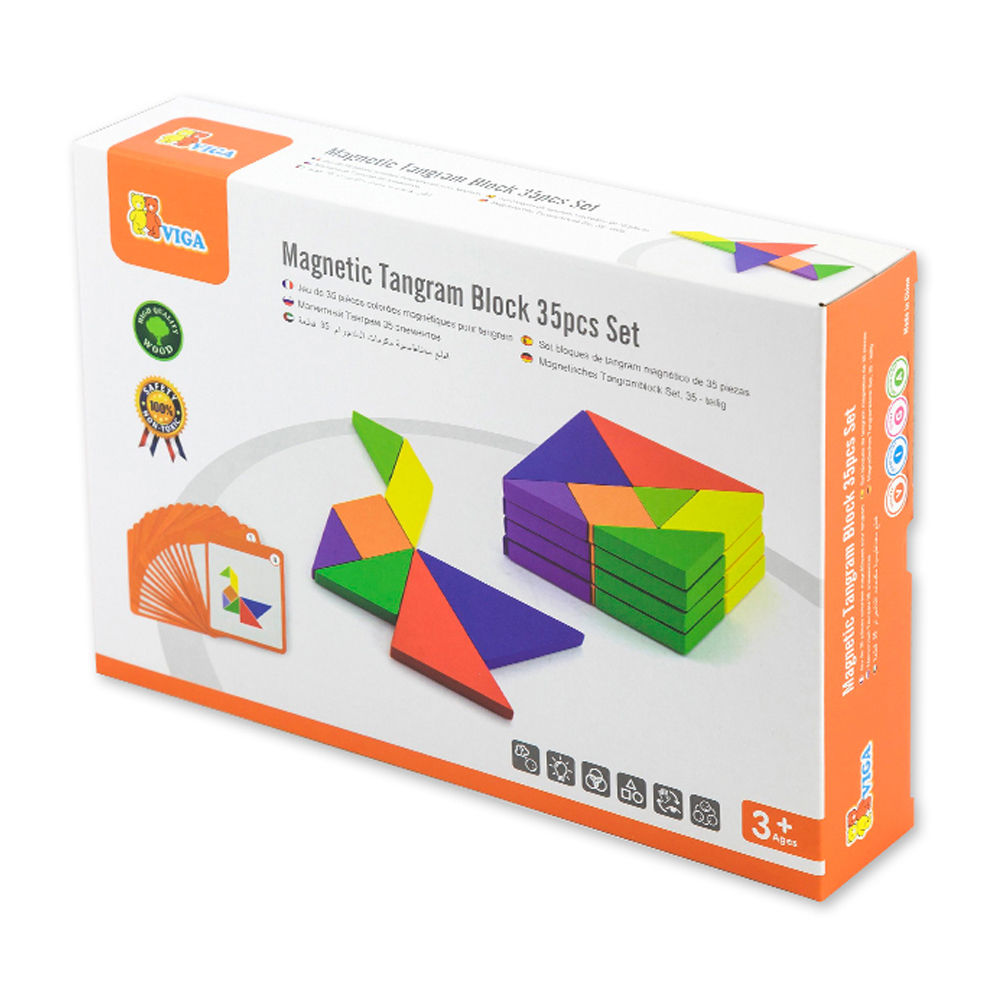 비가 원목자석 탱그램35P (V50643)