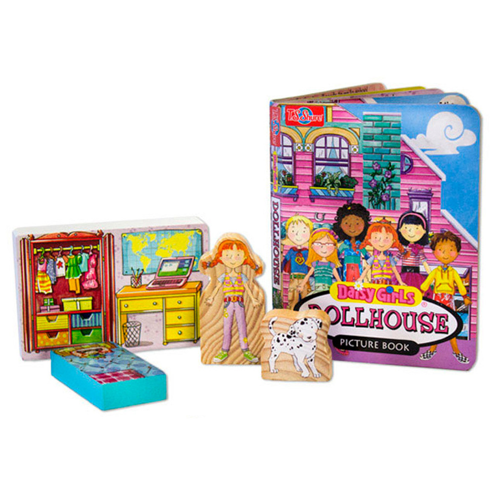 티슈어 자석블록 데이지 걸 인형 하우스 (tss2074)