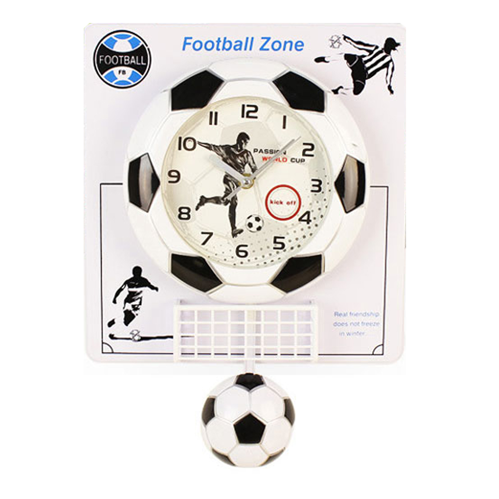 유닛키즈 벽시계 아이방 시계 스포츠 축구 (화이트) (327335s)