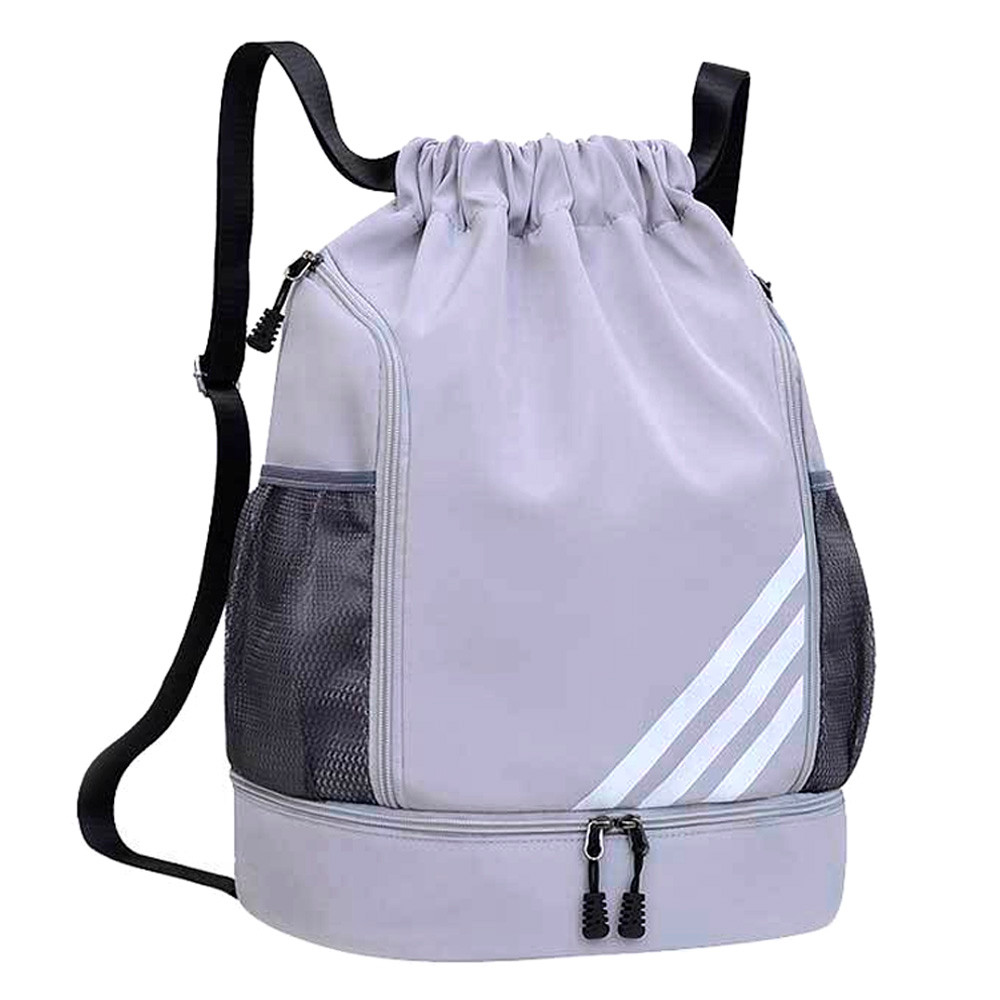 유닛키즈 농구공가방 피트니스 백팩 스포츠가방 (334715) (그레이) 공가방 볼망 볼가방