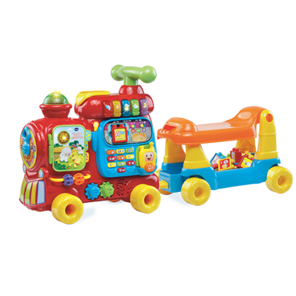 브이텍 4 in 1 알파벳 트레인 붕붕카 (V181900)