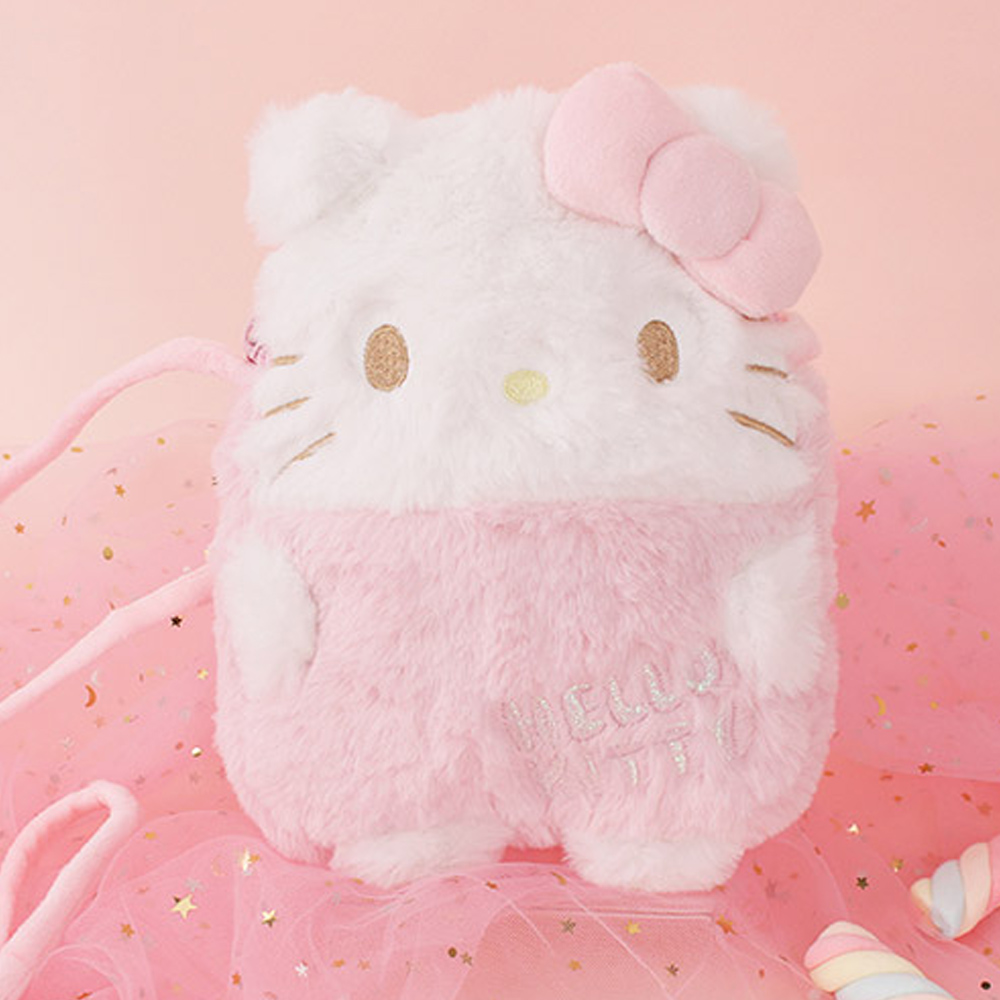 윙하우스 헬로키티 버블 입체 핸드폰 가방