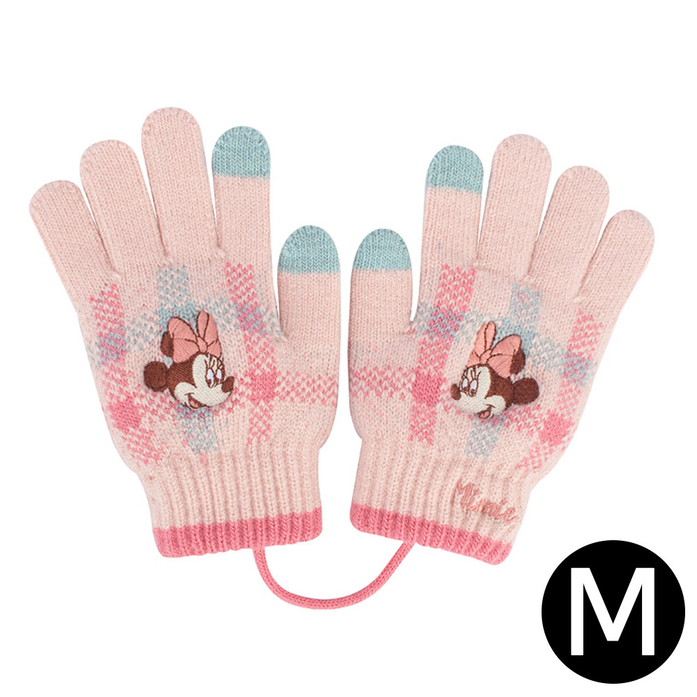 윙하우스 미니 체크 기모 터치 장갑 (M)