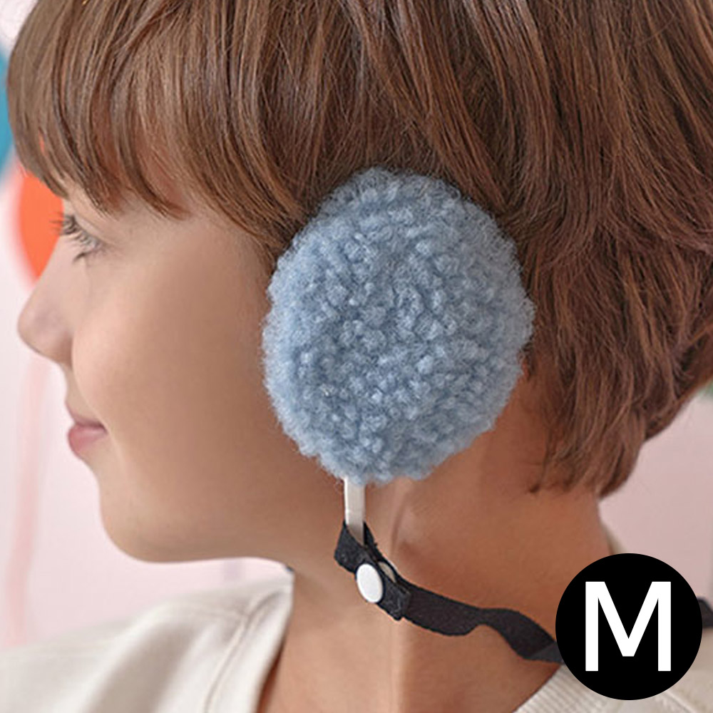 윙하우스 울리 똑딱이 귀마개 (블루) (M)