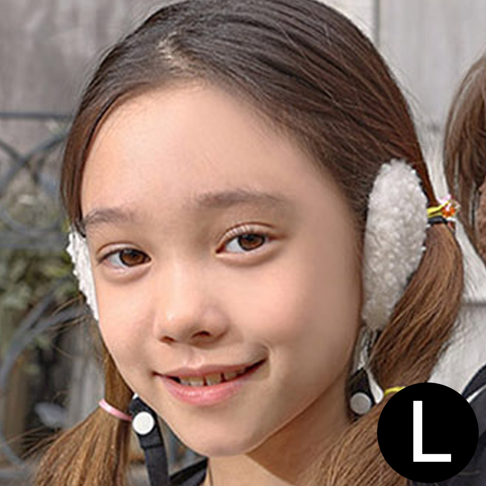 윙하우스 울리 똑딱이 귀마개 (아이보리) (L)