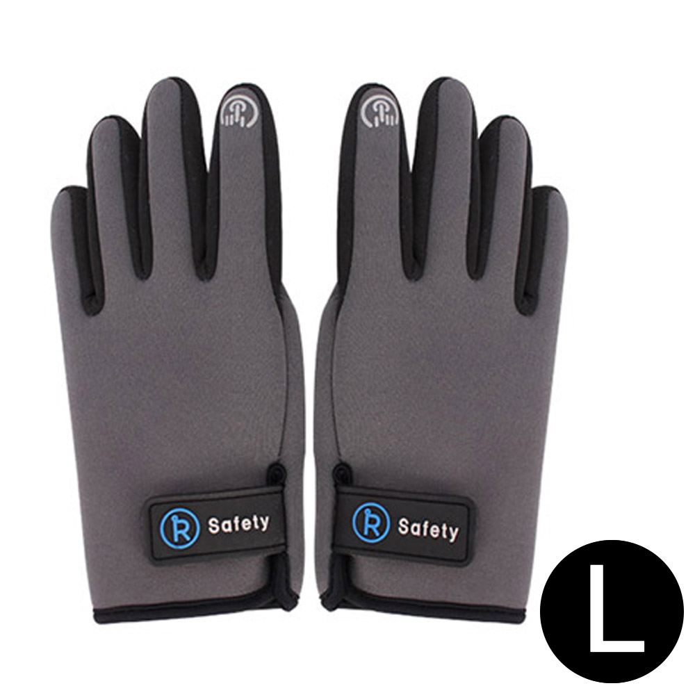 윙하우스 로이도이 네오프렌 방한 터치장갑 (그레이) (L)