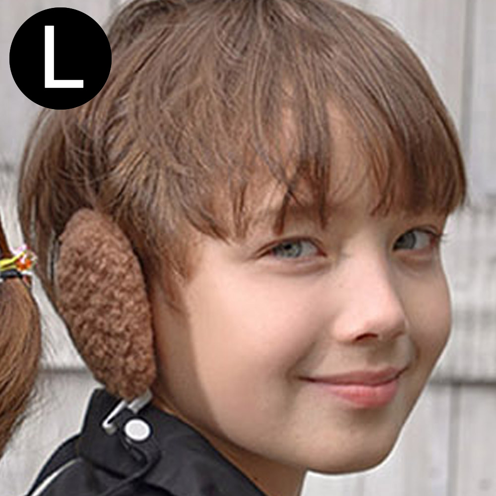 윙하우스 울리 똑딱이 귀마개 (브라운) (L)