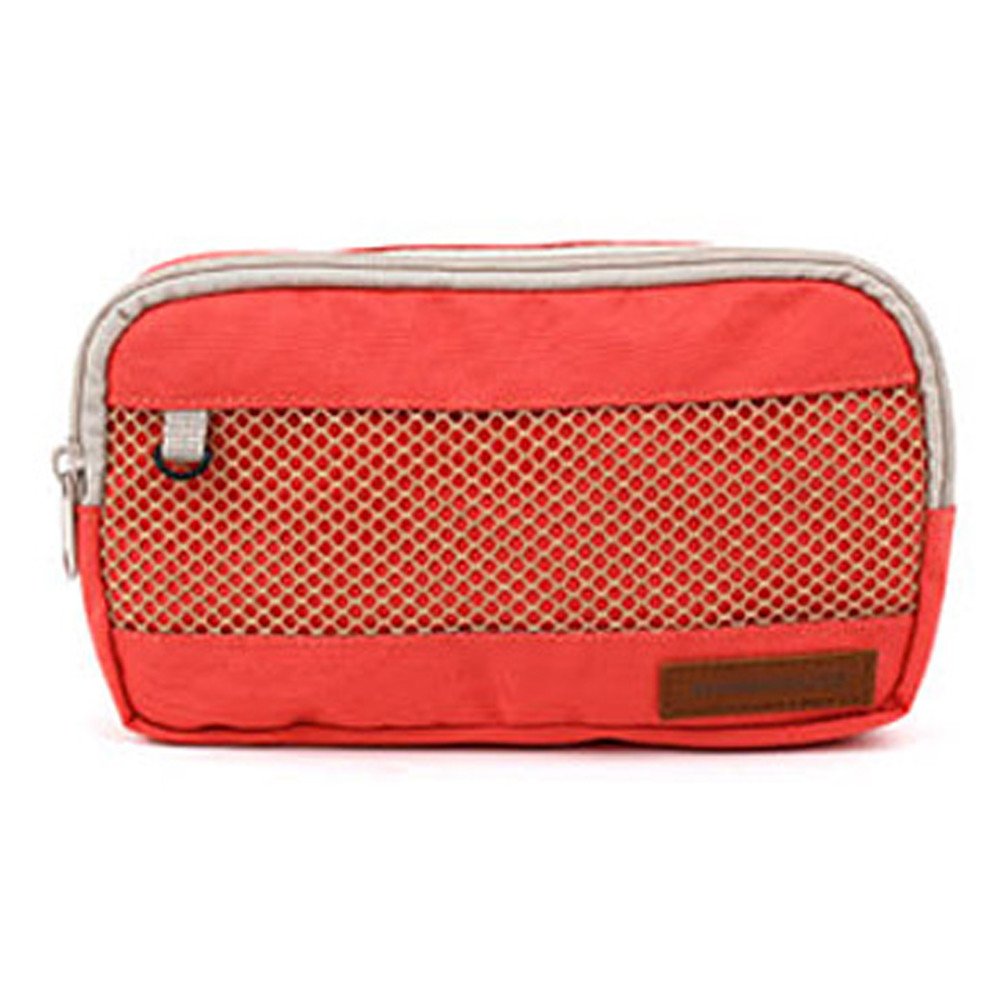 윙하우스 매쉬 심플 힙색 (코럴)