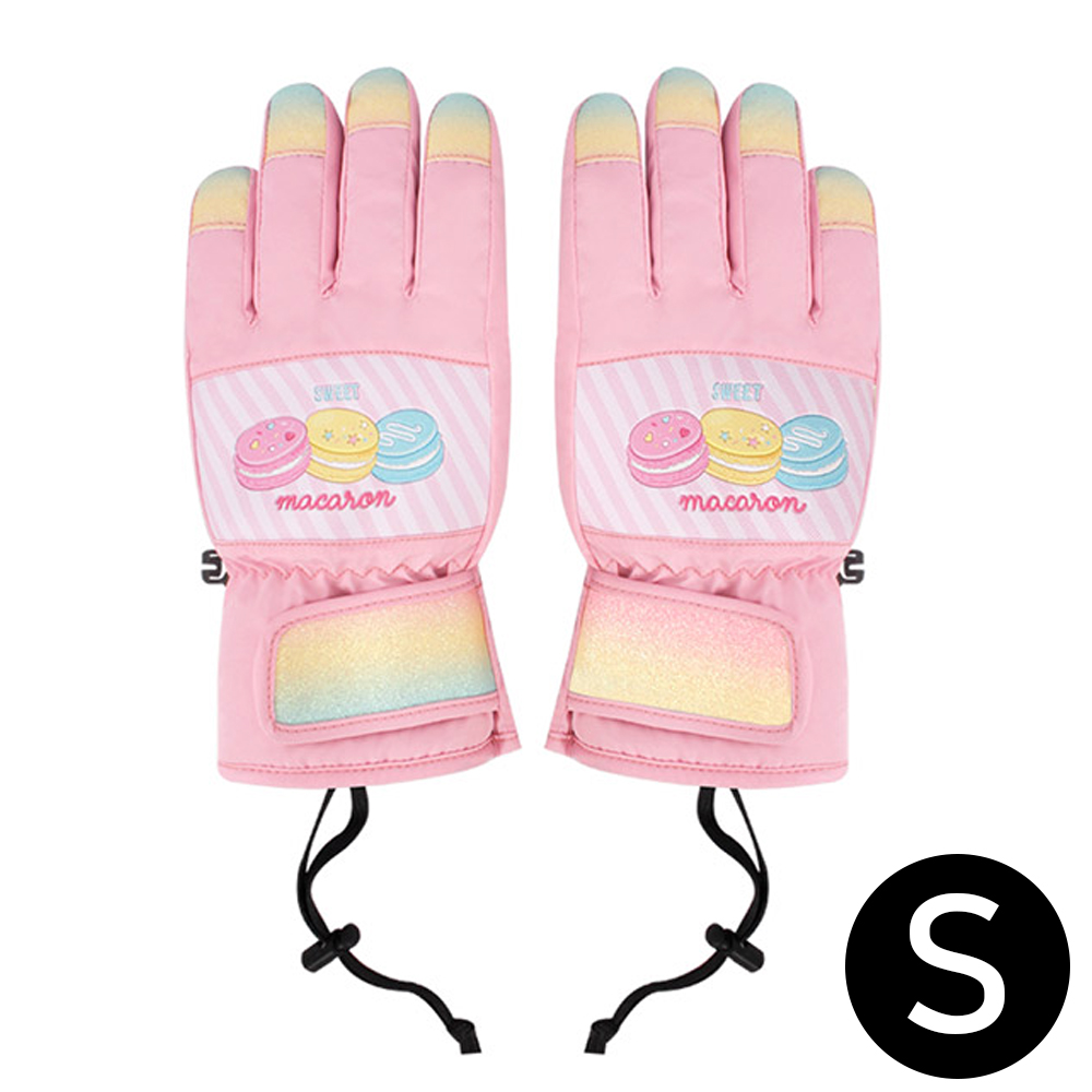 윙하우스 아동장갑 마카롱 방한 스키 장갑 (S)