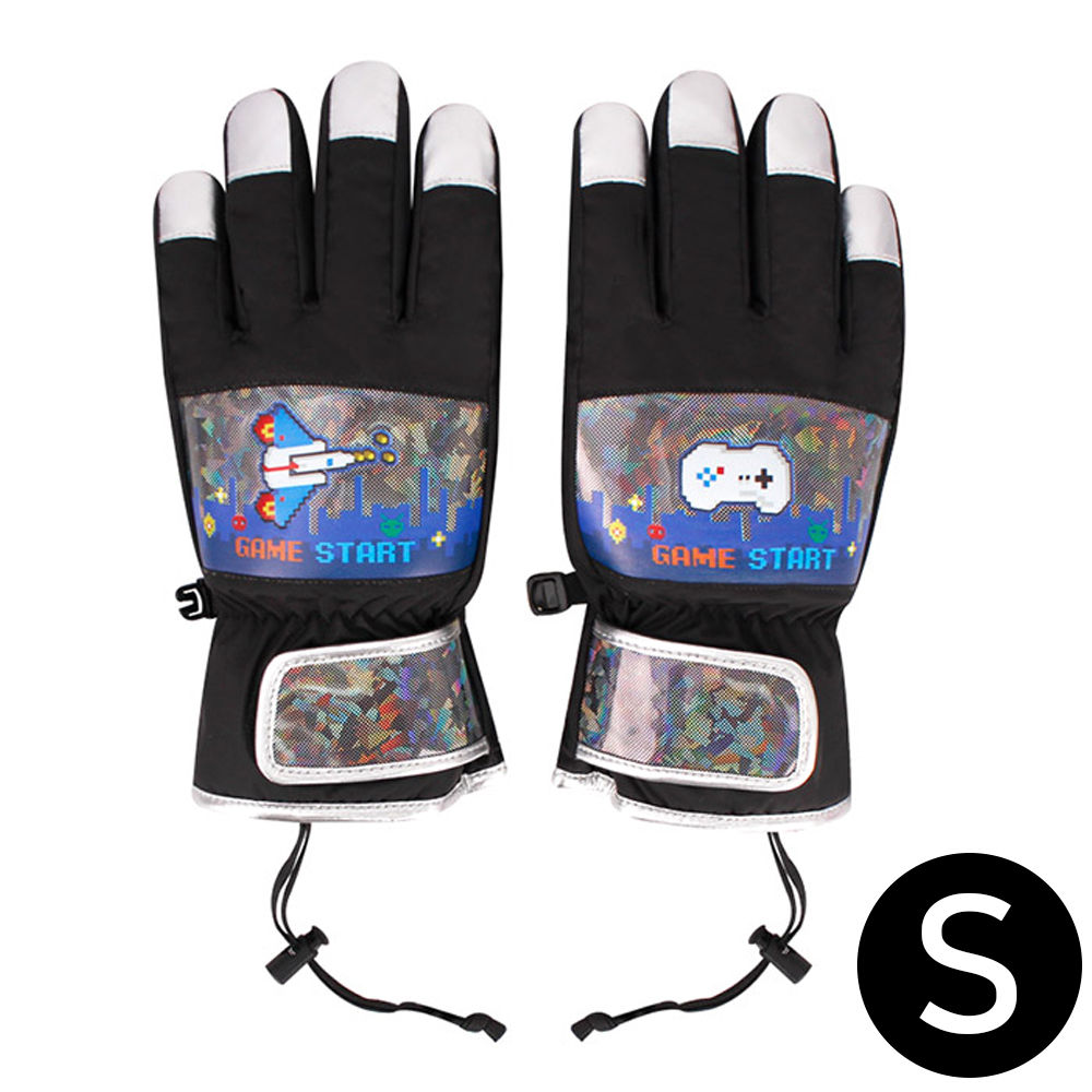 윙하우스 아동장갑 슈팅 게임 방한 스키 장갑 (S)