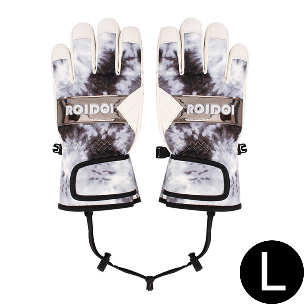 윙하우스 아동장갑 로이도이 시크 홀로그램 방한 스키 장갑 (L)