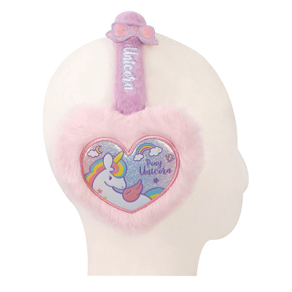 윙하우스 아동귀마개 유니콘 하트 완구 방한 귀마개