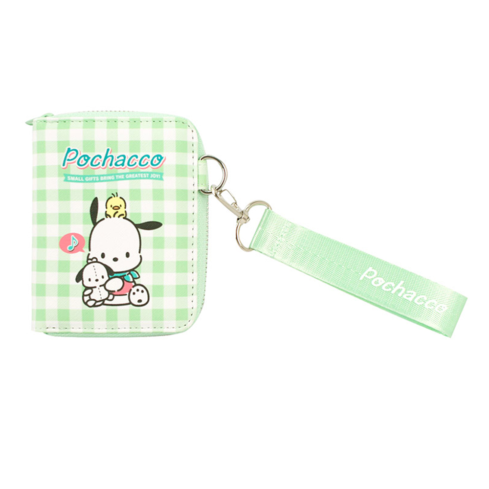 윙하우스 아동지갑 포차코 체크 스트랩 지갑