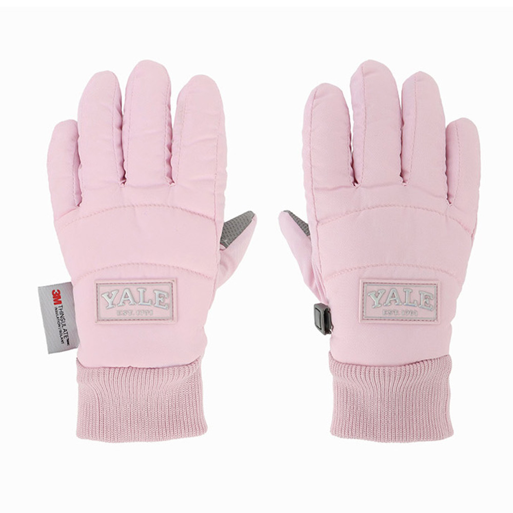 윙하우스 스키장갑 예일 3M 심플 패딩 장갑 (핑크) (택1) 방한장갑