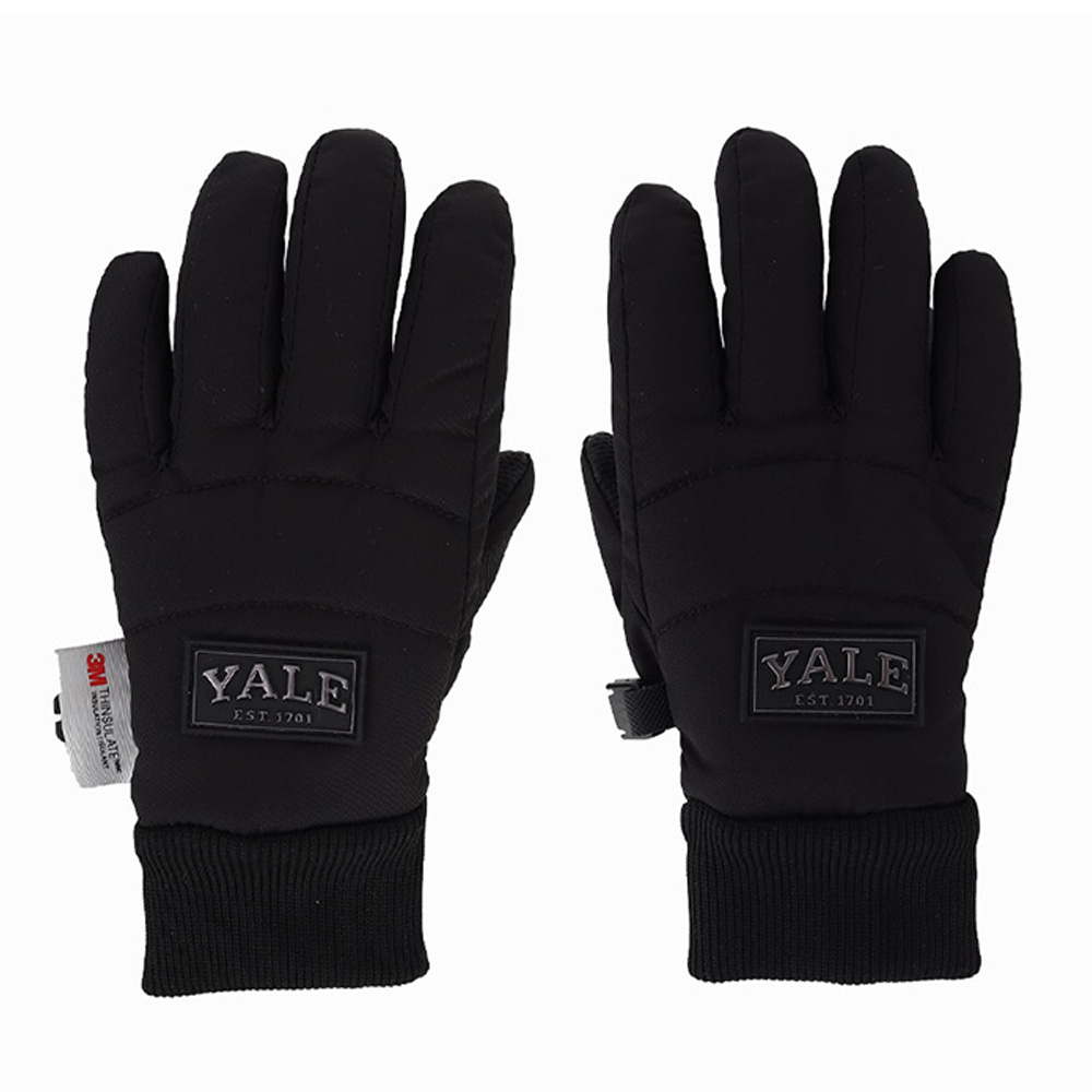 윙하우스 스키장갑 예일 3M 심플 패딩 장갑 (블랙) (택1) 방한장갑