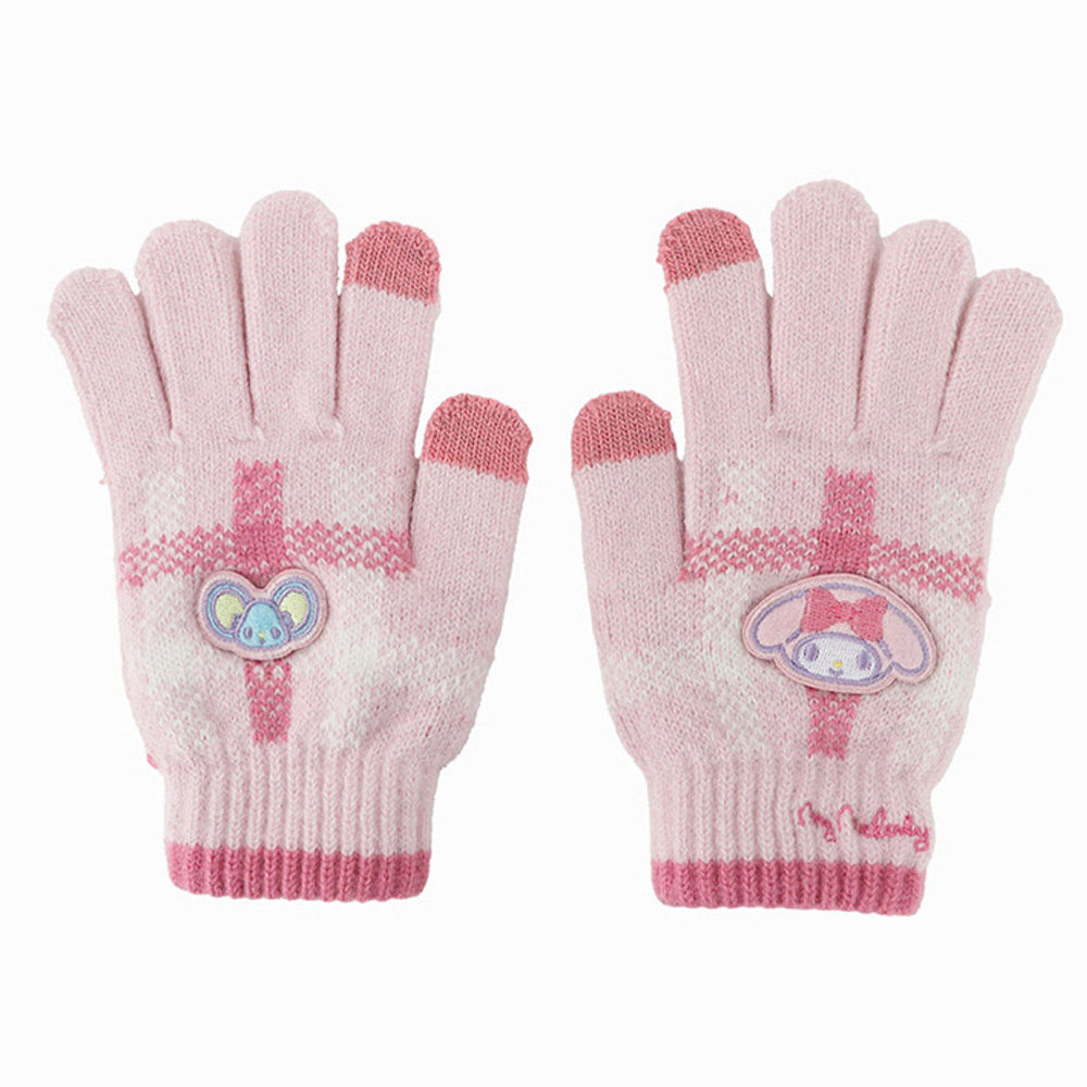 윙하우스 장갑 마이멜로디 체크 터치 아동장갑 (택1) 방한장갑