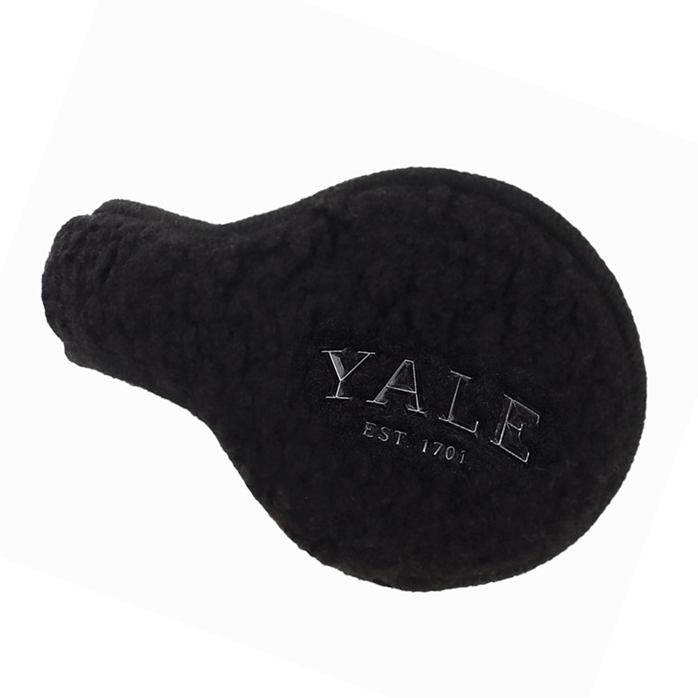 윙하우스 귀마개 예일 뽀글이 접이식 아동귀마개 (블랙) 방한귀마개