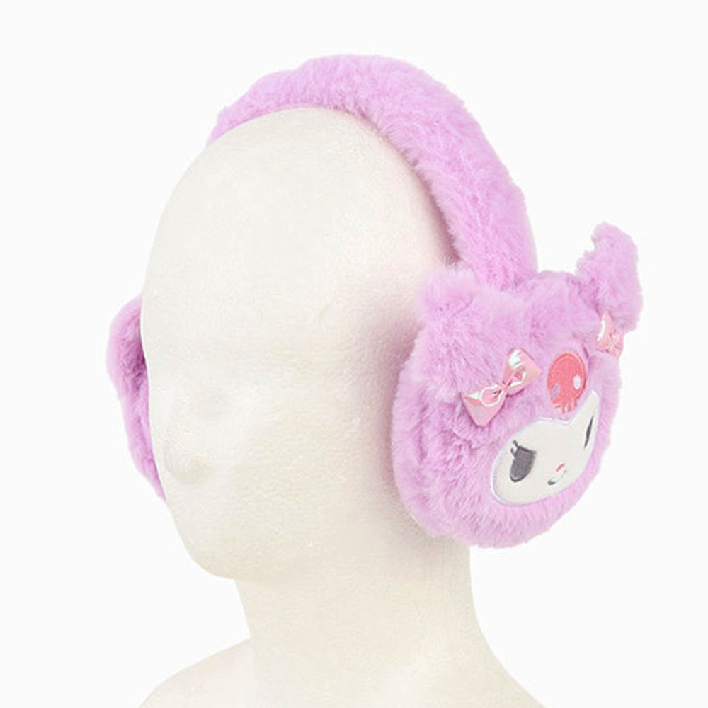 윙하우스 귀마개 쿠로미 완구리본 접이식 캐릭터 아동귀마개 방한귀마개