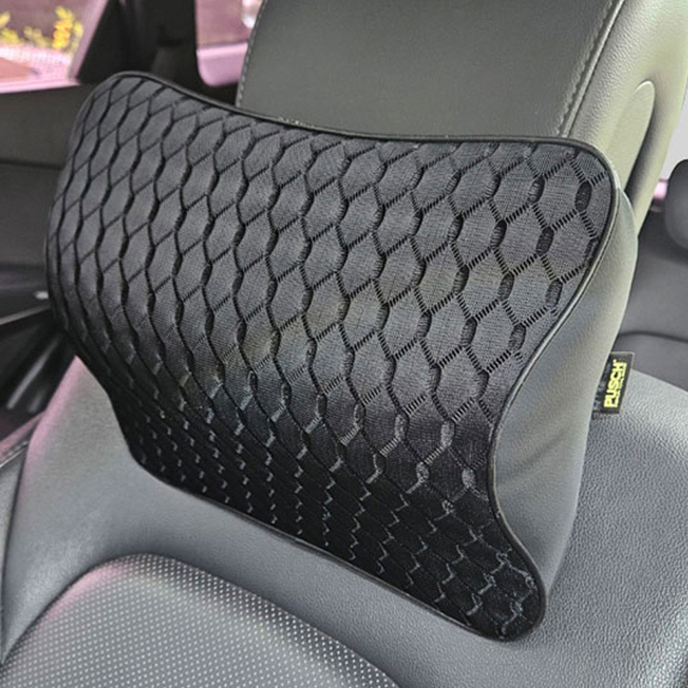 스토리지썬 차량용목쿠션 PUSCH 매쉬 메모리폼 차량용 목쿠션