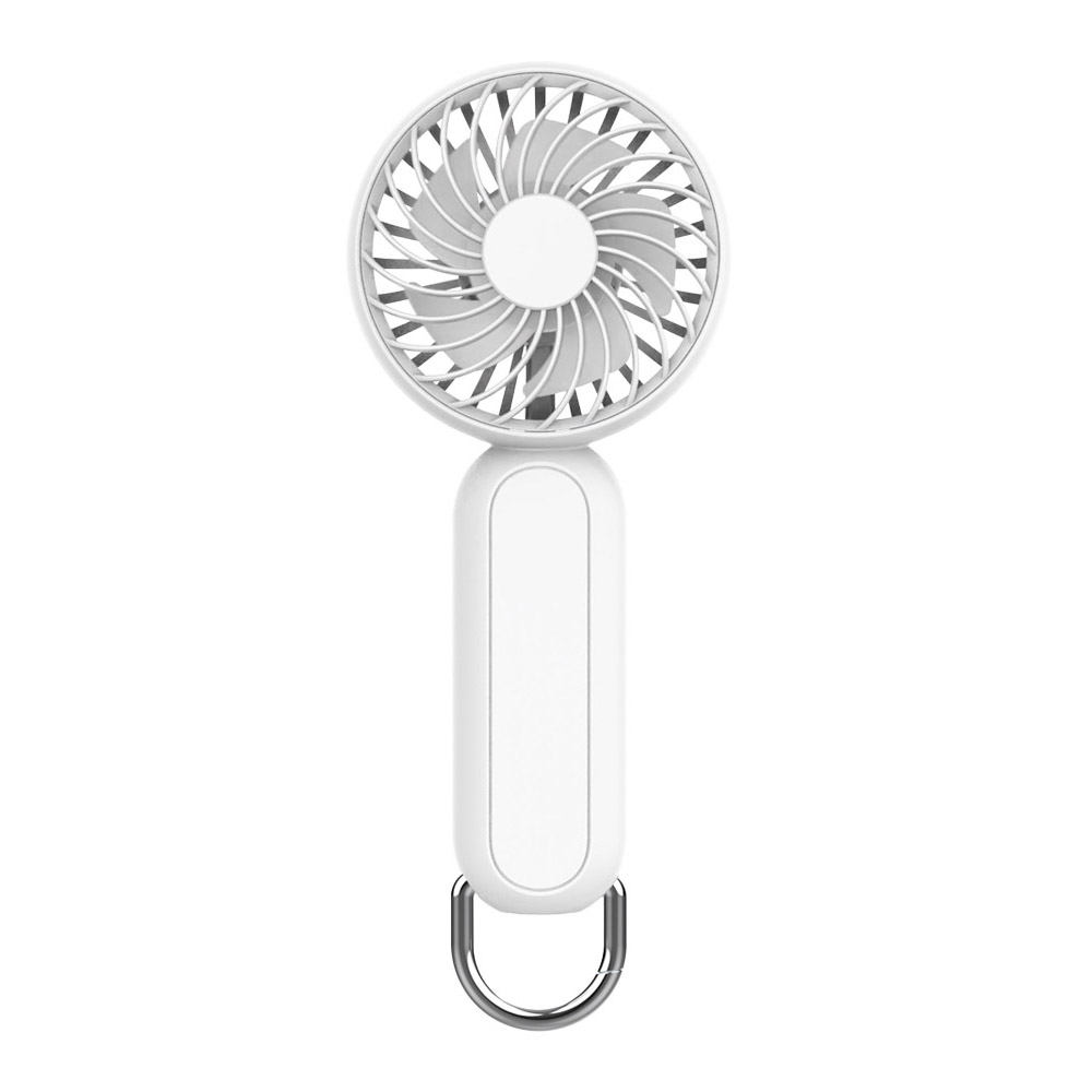ZYON 핸디선풍기 무선키링 휴대용 미니 선풍기 (화이트) (ZCW-HF1500) 핸디팬 휴대용손선풍기