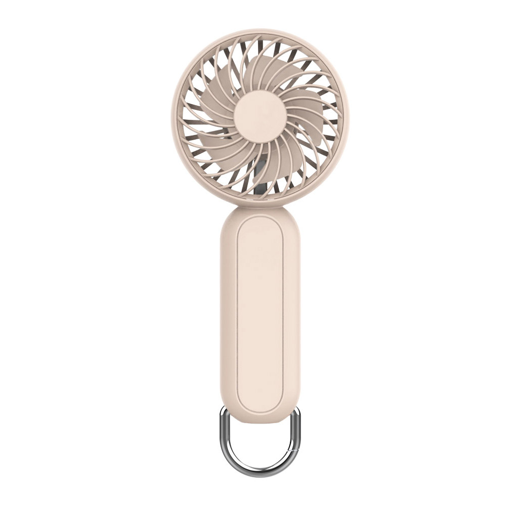 ZYON 핸디선풍기 무선키링 휴대용 미니 선풍기 (베이지) (ZCW-HF1500) 핸디팬 휴대용손선풍기