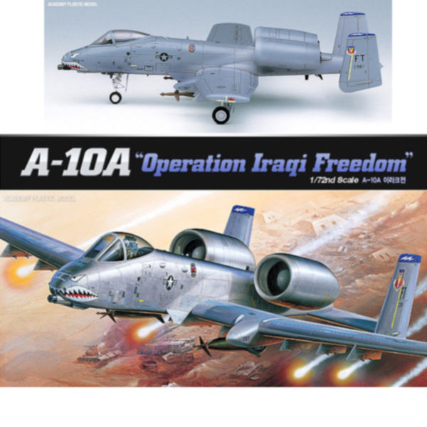 아카데미 프라모델 1대72 A-10A 이라크전 12402