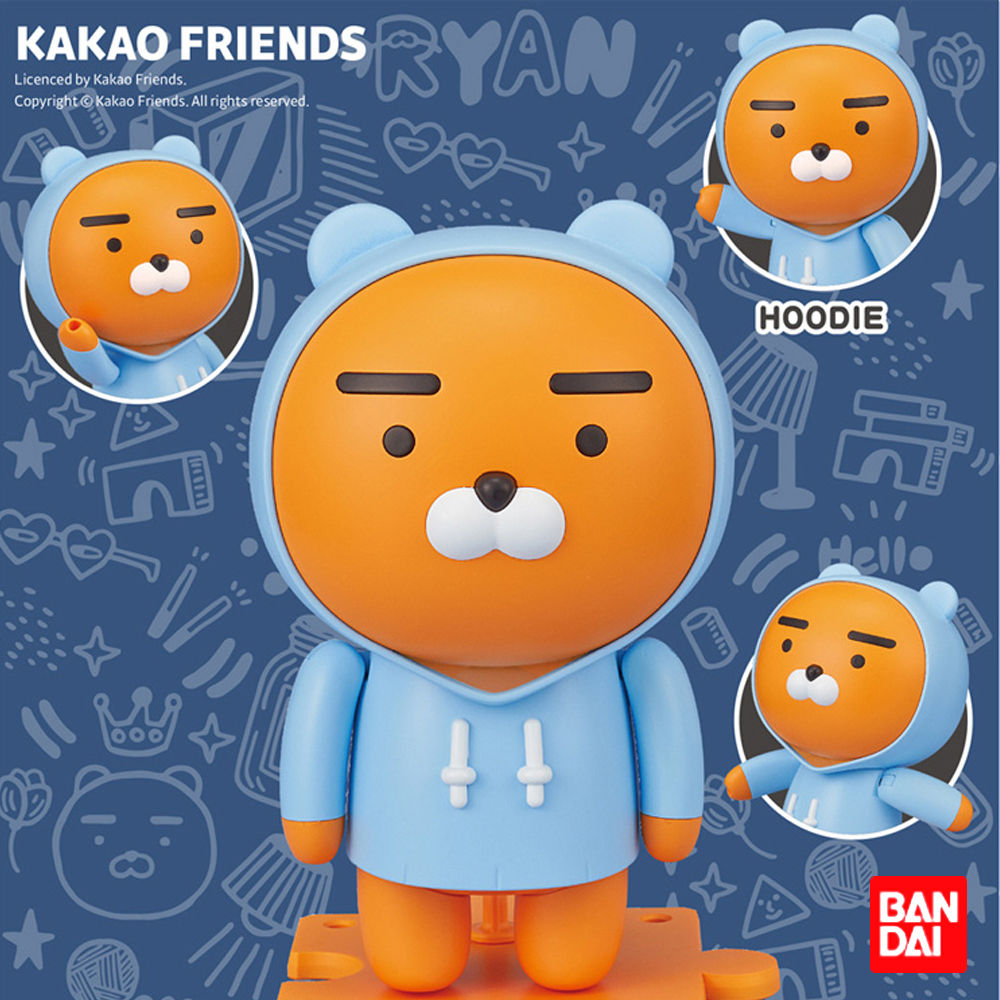 반다이 (카카오프렌즈 프라모델) 라이언 (후드) (BD5057571)