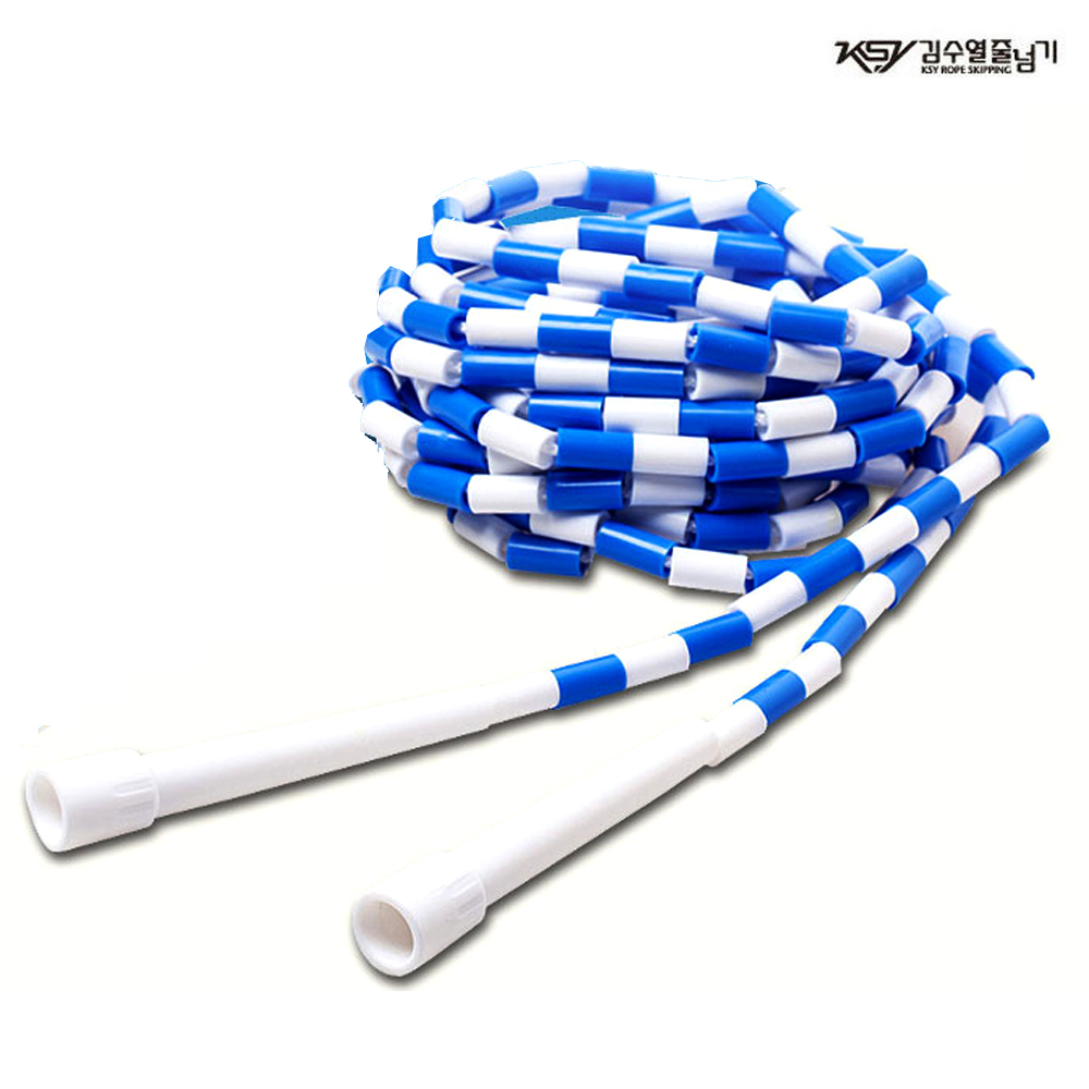 김수열 색동 긴줄넘기 7M (파랑)