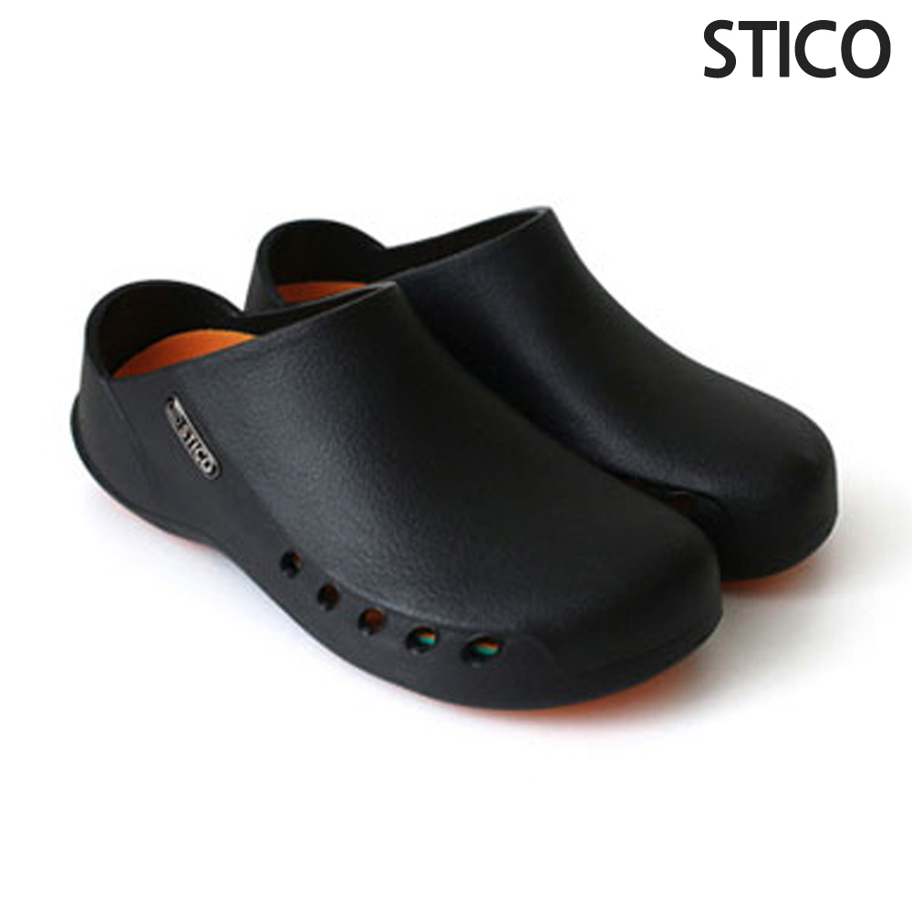 스티코 미끄럼 방지 조리화 NEC-02H (블랙) (택1)