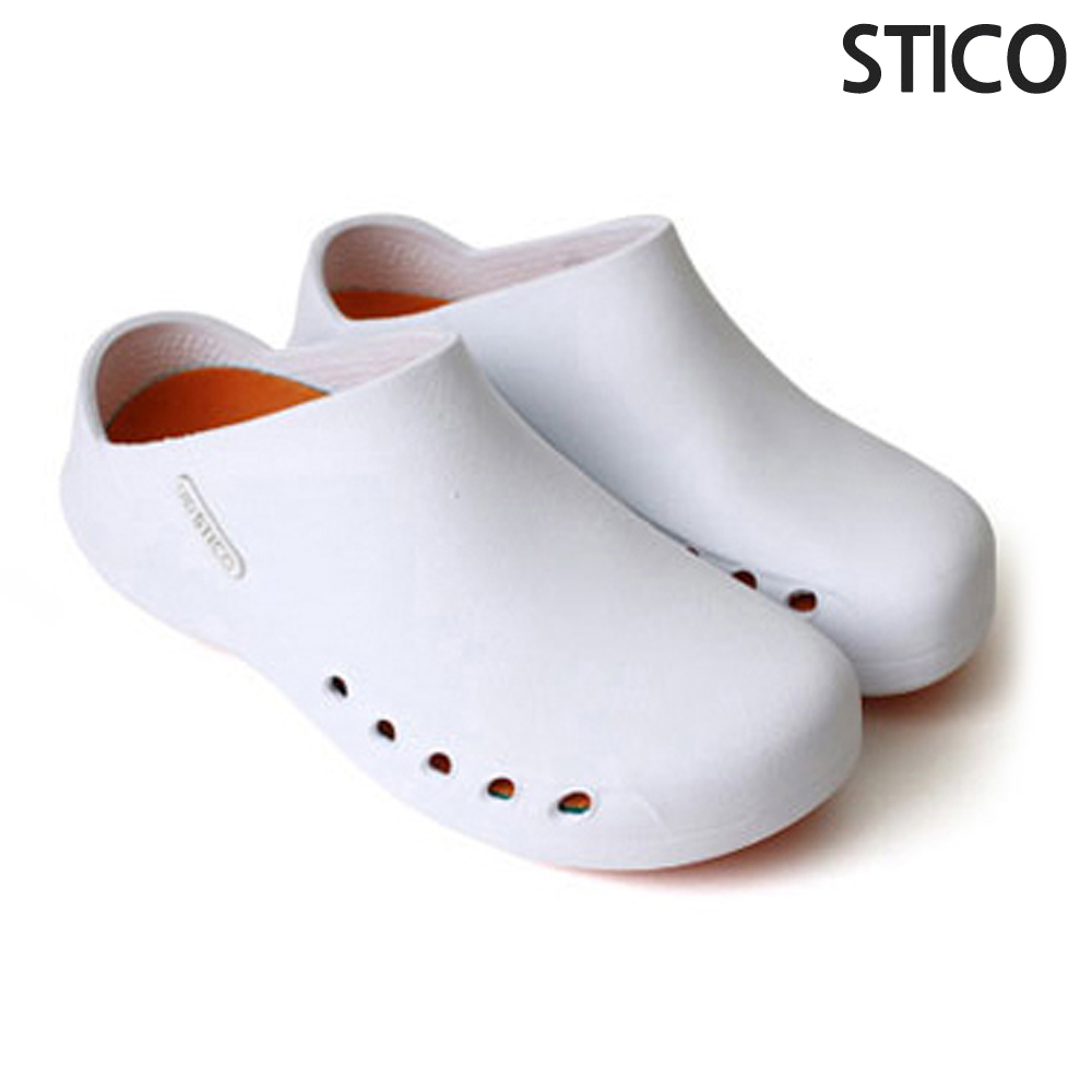 스티코 미끄럼 방지 조리화 NEC-02H (화이트) (택1)
