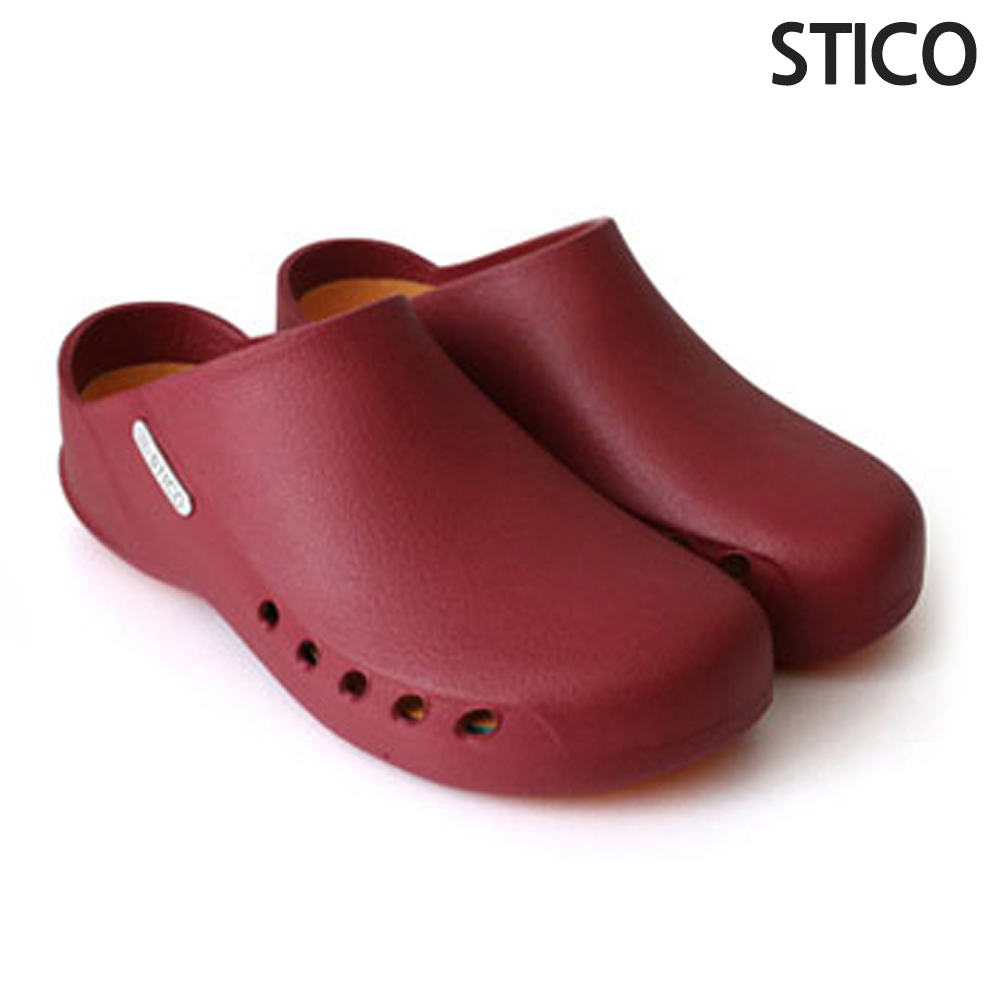 스티코 미끄럼 방지 조리화 NEC-02H (와인) (택1)