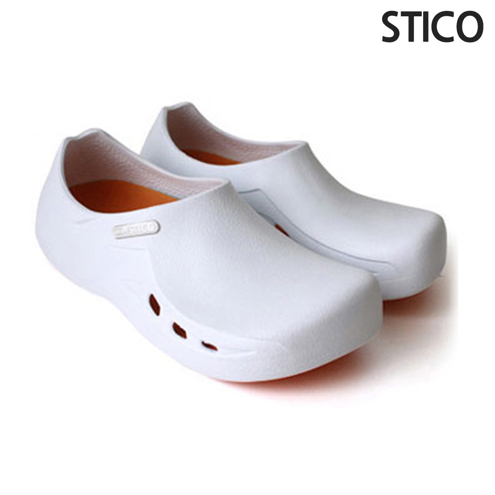 스티코 미끄럼 방지 조리화 NEC-03H (화이트) (택1)