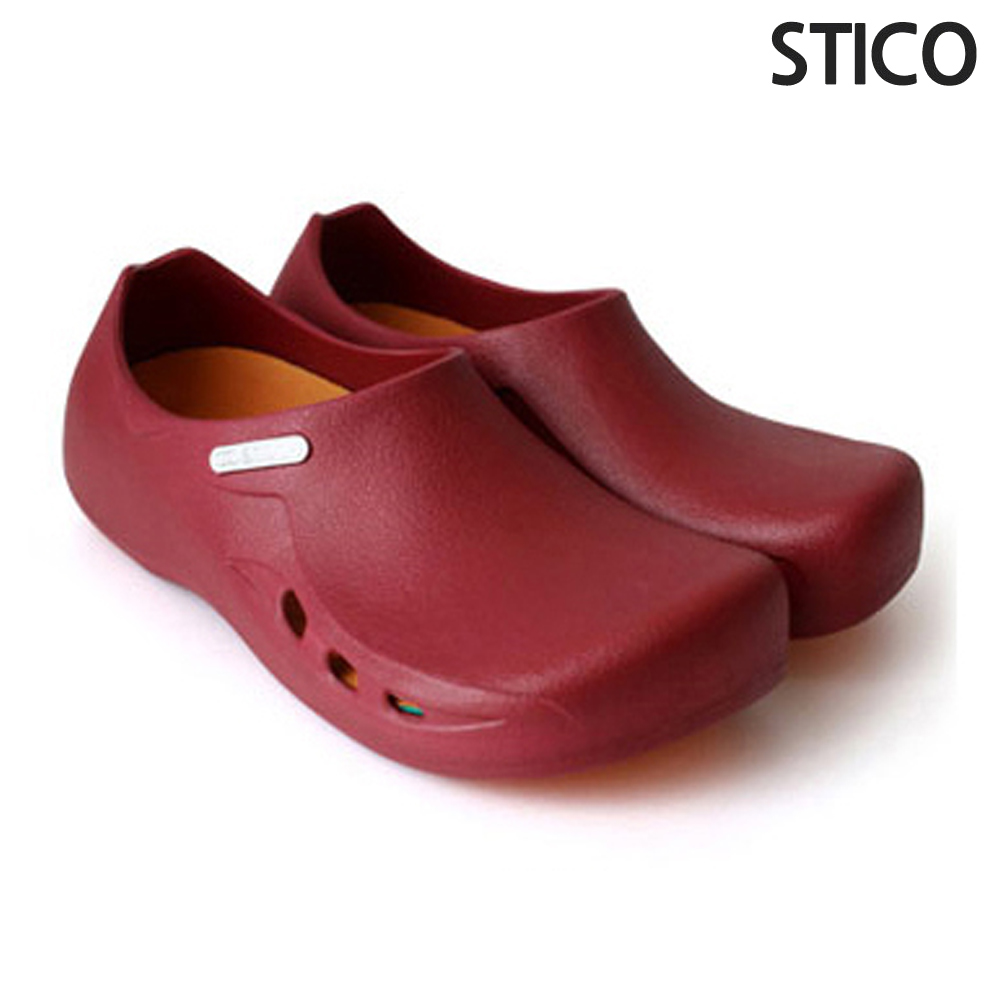 스티코 미끄럼 방지 조리화 NEC-03H (와인) (택1)