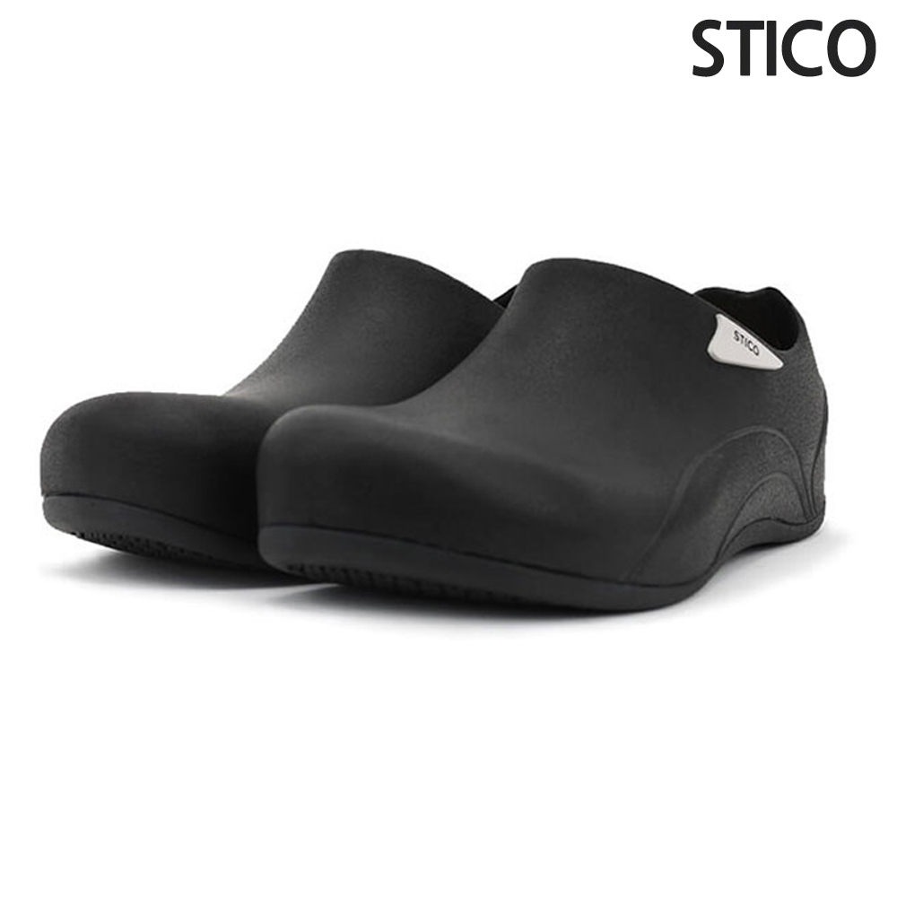 스티코 미끄럼 방지 조리화 토캡 NEC-05S (블랙) (택1)