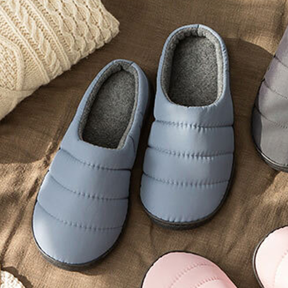 커밍 뉴엠보 패딩 슬리퍼 (블루그레이) (택1)