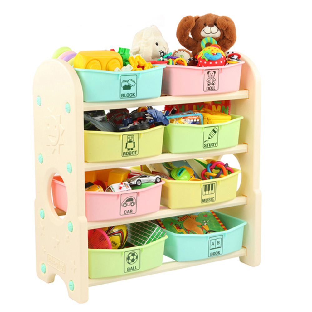 쿠쿠토이즈 펀4단 정리함 (베이지)