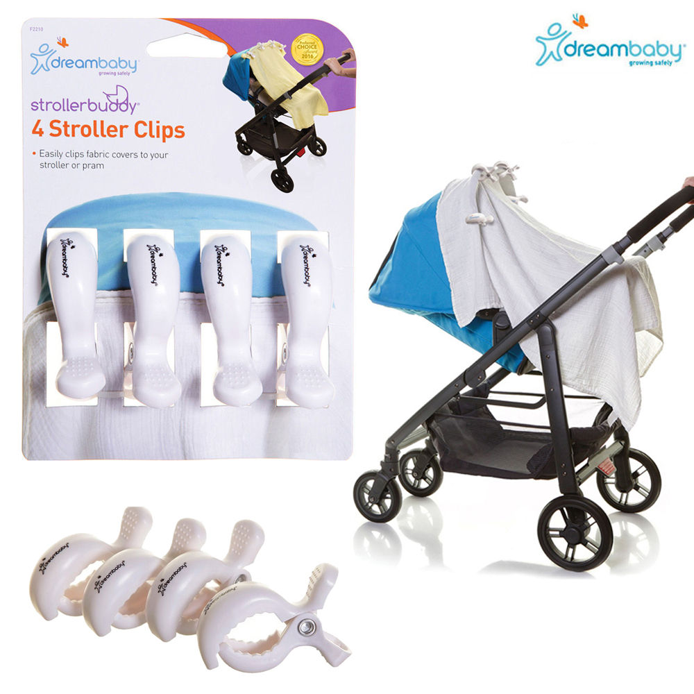 드림베이비 유모차 클립 4p (화이트) (F2210)
