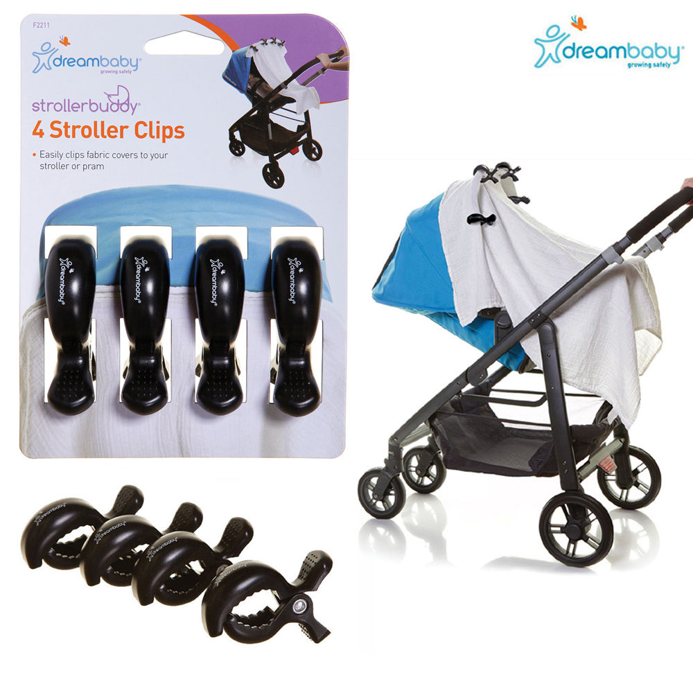 드림베이비 유모차 클립 4p (블랙) (F2211)