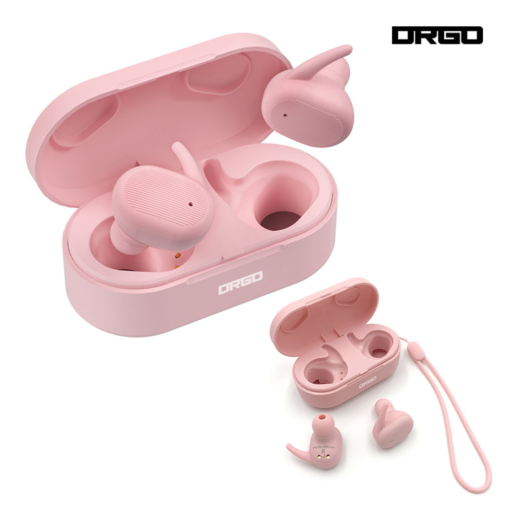 DRGO 블루투스 이어폰 TWS ZERO (핑크)