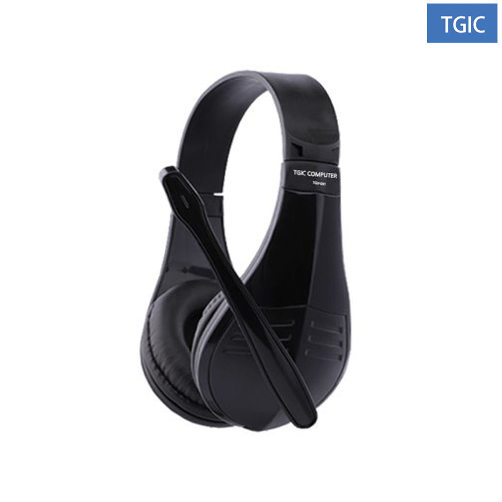TGIC 게이밍 헤드셋 (TGH-DJ1) (블랙)