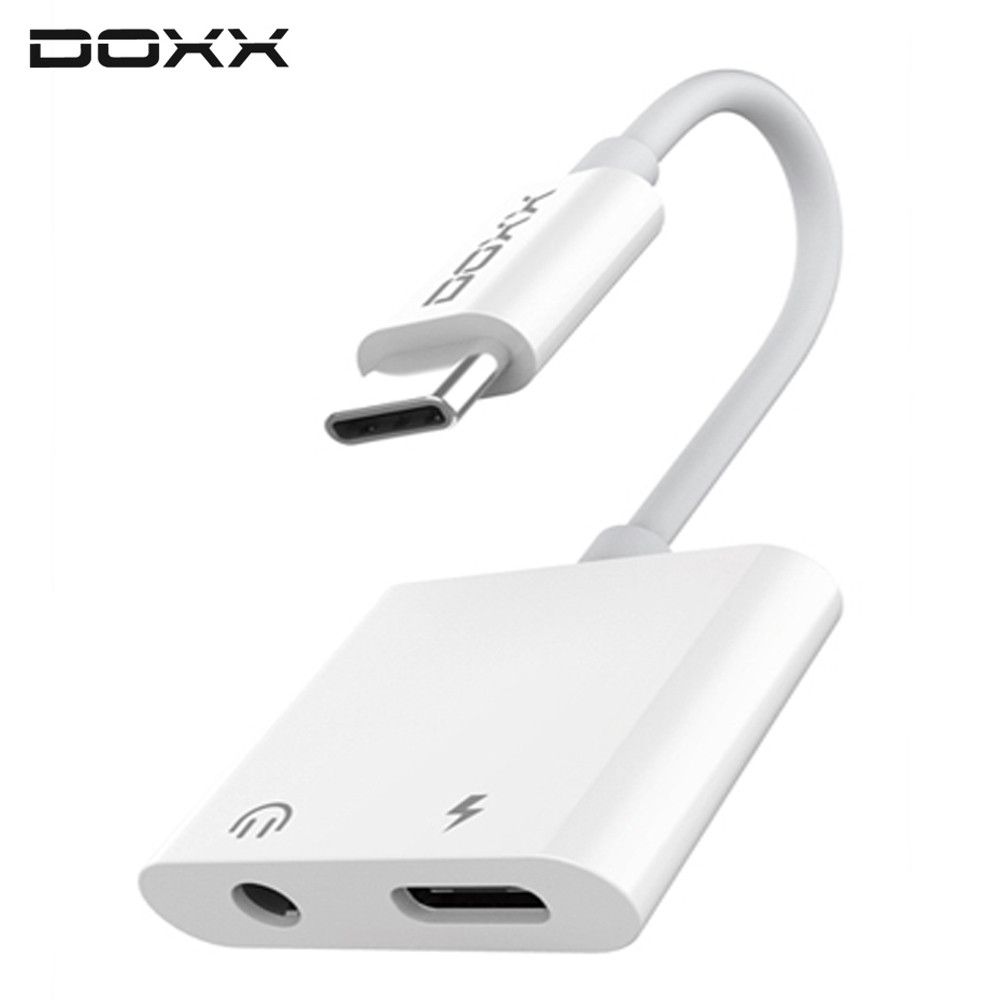 C타입 듀얼 젠더 (3.5 이어폰.C타입 충전) (DX-GD100)