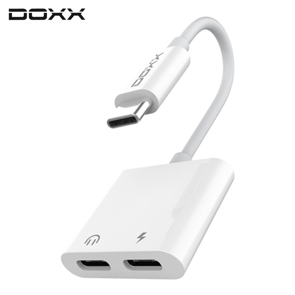 C타입 듀얼 젠더 (C타입 이어폰.C타입 충전) (DX-GD200)