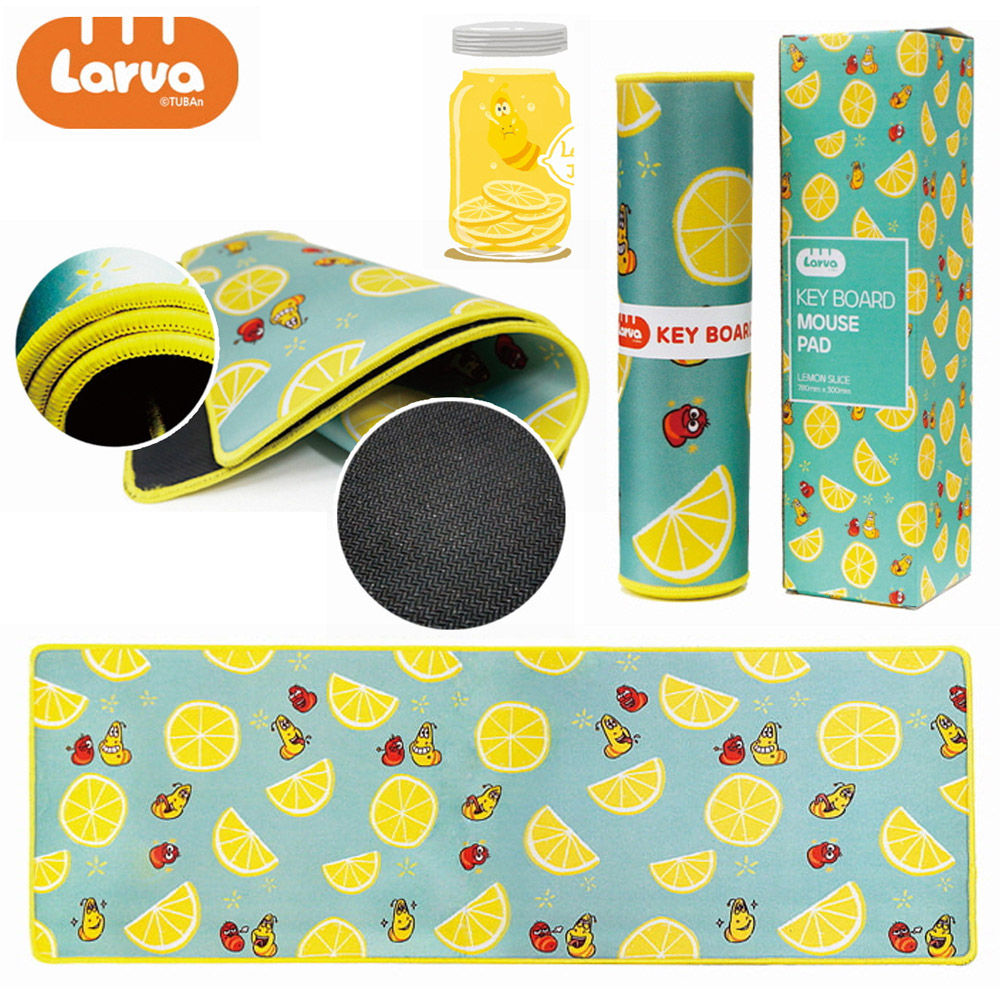 범우CI 라바 마우스 장패드 (레몬)