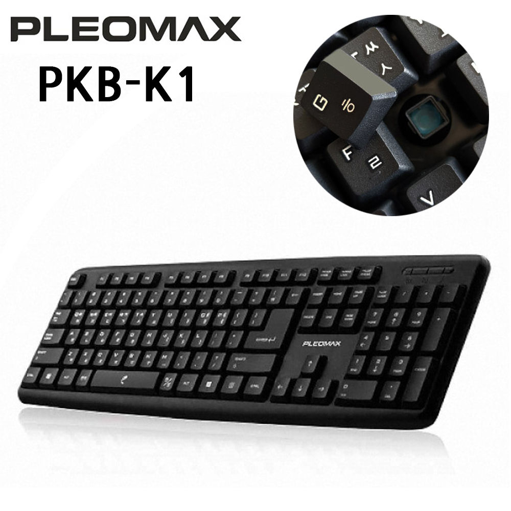 플레오맥스 USB 유선키보드 (PKB-K1) (블랙)