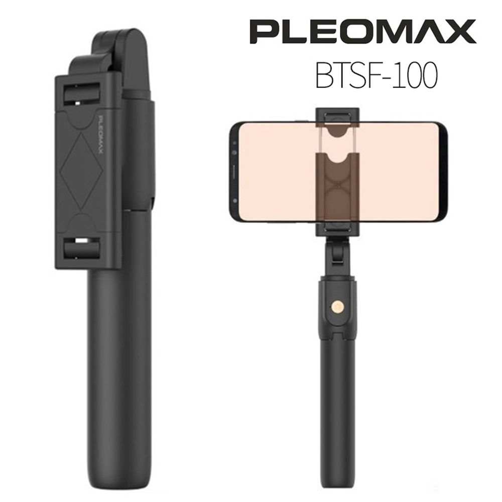 플레오맥스 블루투스 삼각대 셀피스틱 셀카봉 (BTSF-100) (블랙)
