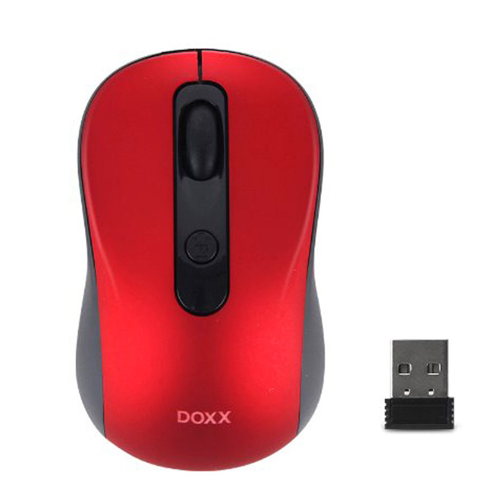 DOXX 무선 광마우스 (DX-WM7500) (레드)